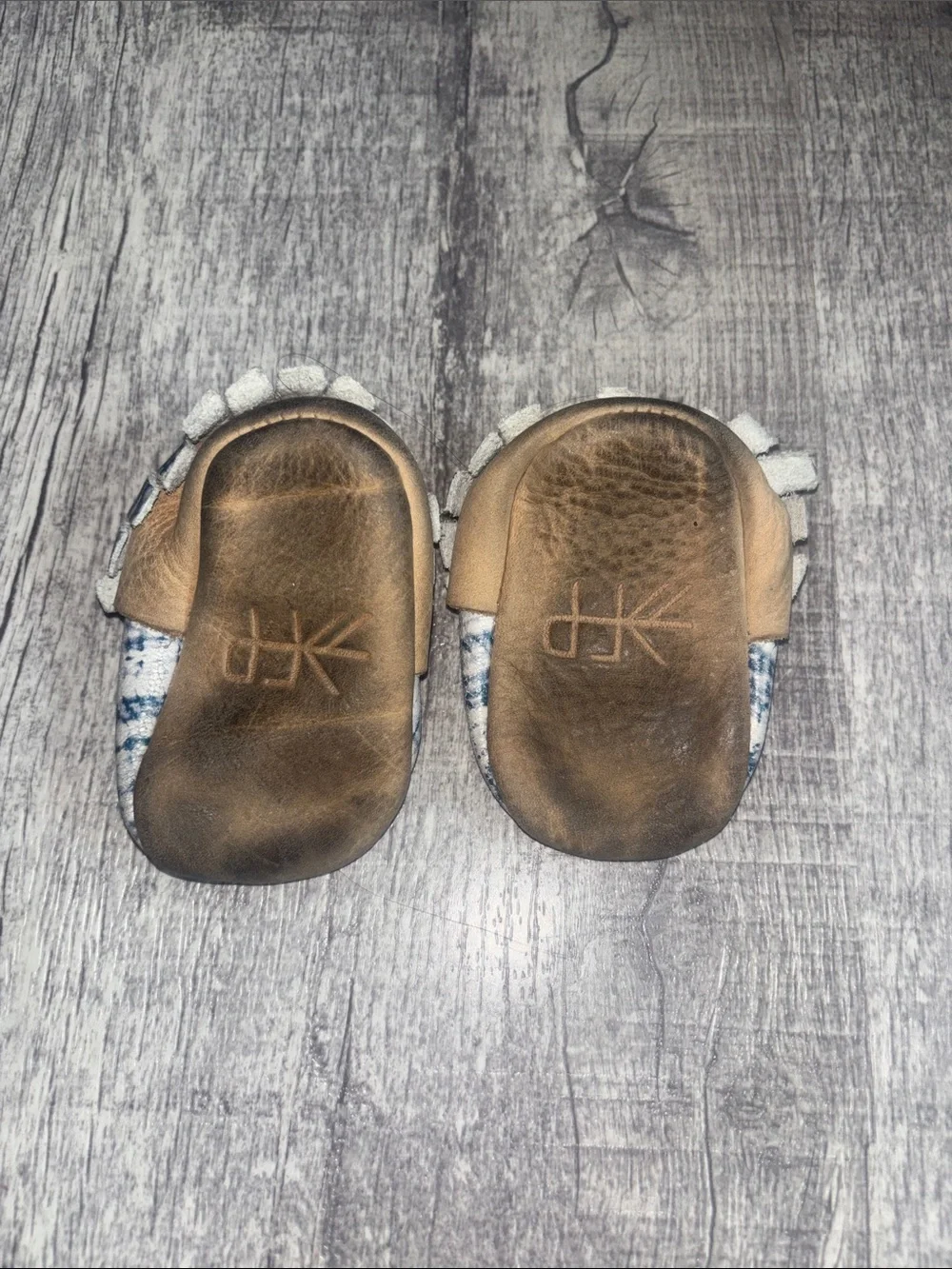 Freshly Picked Indigo Tie Dye Moccasins